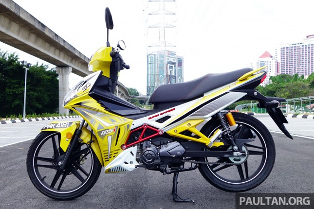 Xe may Dai Loan - SYM Sport Rider 125i gia 31 trieu dong